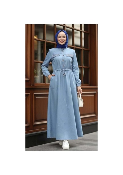 Hb Harma Time Butik Kadın Taş İşlemeli Düğmeli Açık Mavi Kot Elbise Açık Mavi Açık Mavi Hb Harma Time Butik Kadın Taş İşlemeli Düğmeli Açık Mavi Kot Elbise Açık Mavi Açık Mavi