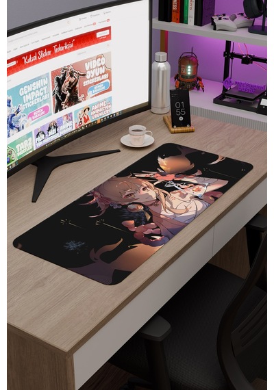 Yoimiya Genshin Impact Anime Gacha V5 - 70x30 Xl Gaming Mouse Pad Fare Altlığı