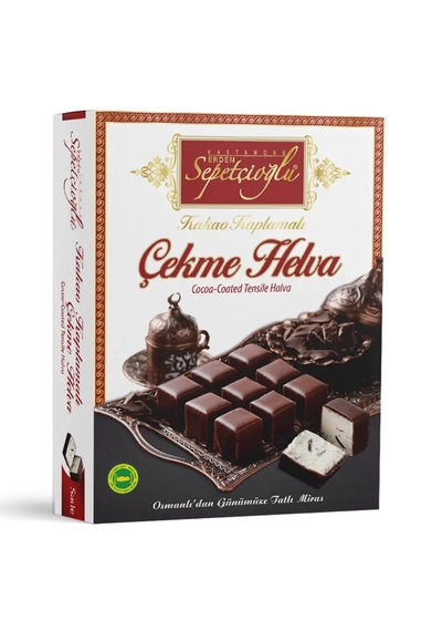 Sepetçioğlu Kastamonu Meşhur Kakao Kaplamalı Çekme Helva 80g
