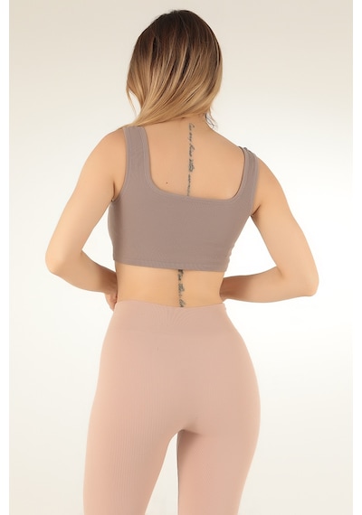Doremi Seamless Fitilli Spor Sütyeni 001