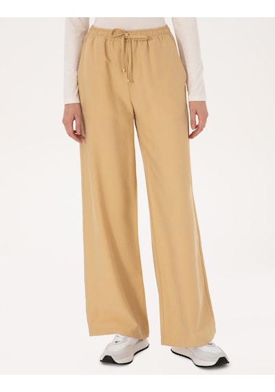 Pierre Cardin Kadın Kum Pantolon Kanvas-chino 50318198-vr085 Kum
