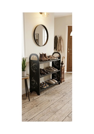 Siyah Metal 3 Katlı Çok Amaçlı Düzenleyici Raf Mutfak Banyo Ayakkabı Standı 20x80x60 Cm Siyah - 942755370 Siyah Siyah Metal 3 Katlı Çok Amaçlı Düzenleyici Raf Mutfak Banyo Ayakkabı Standı 20x80x60 Cm Siyah - 942755370 Siyah