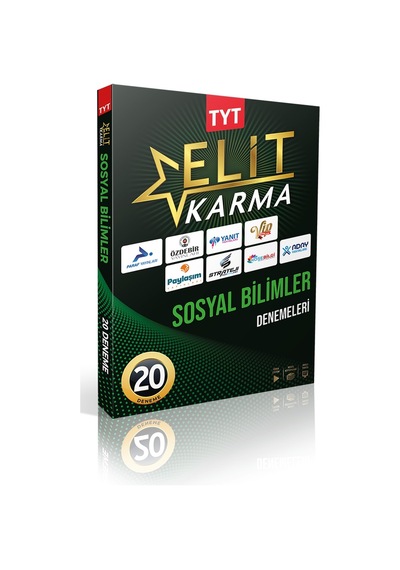 TYT Sosyal Bilimler Elit Karma 20 Deneme -  PRF Paraf Yayınları