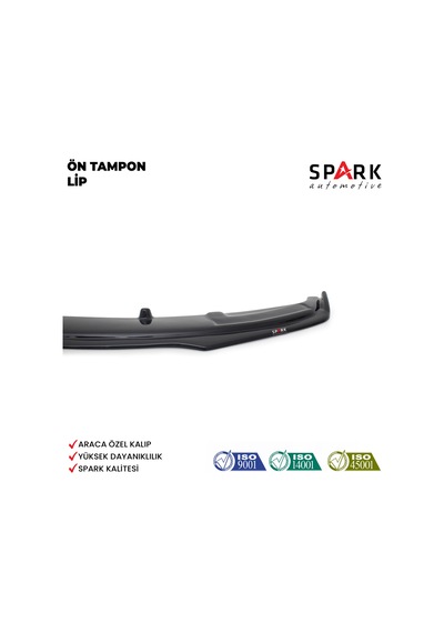 Bmw F30 Ön Tampon Lip Uyumlu 2011-2019 Siyah