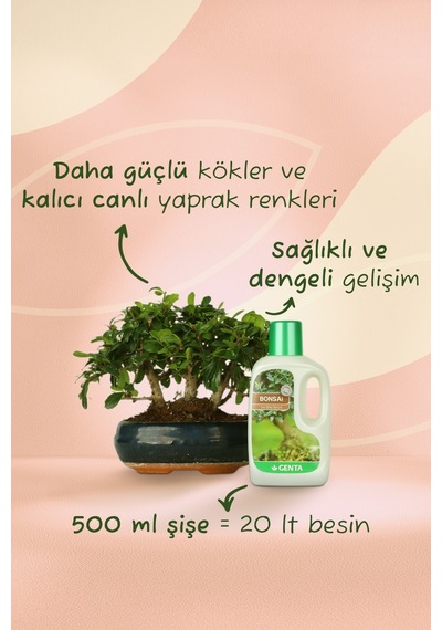 Bonsai Sıvı Bitki Besini 500 Ml Zengin Ve Dengeli Içerik 1 kg
