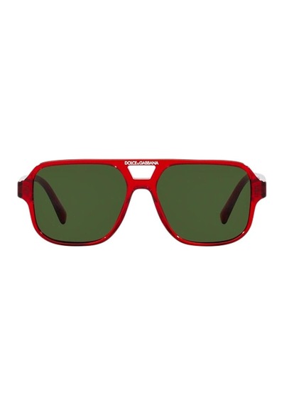 Dolce Gabbana Dx 4003 340971 50 Çocuk Kırmızı Kare Güneş Gözlüğü