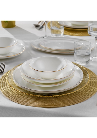 Schafer Chance Gold Yemek Takımı 56 Parça-gold