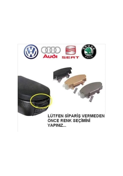 Volkswagen Bora Kolçak Kol Dayama Mandalı Klipsi 1999/2005 3B0868