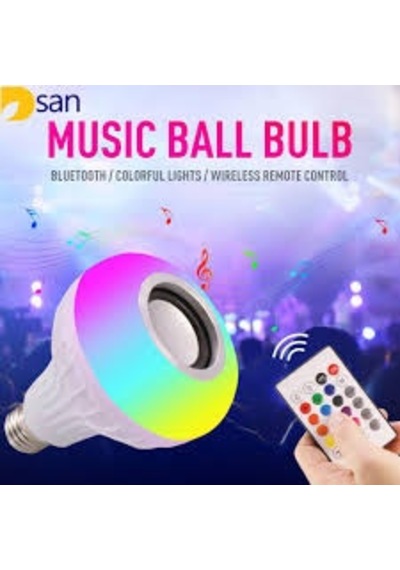 Bluetoothlu Led Lamba Lazer Disko Lamba Kumandalı Ampul