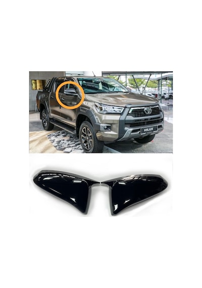 Toyota Hilux Revo 2016-2023 Batman Yarasa Ayna Kapağı
