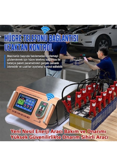 Sunkko D2524c+wıfı Lityum Pil Dengeleme Makinesi 2s - 24s Akıllı Wifi Destekli