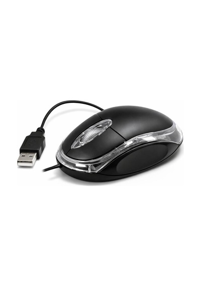 5 Adet - Koodmax Usb Optik Mouse 800 Dpı - Kablolu Maus - Işıklı W0015-n5-5adet
