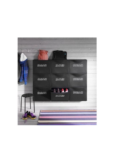Ikea Trones Ayakkabı Dolabı, Siyah, 52x39 Cm