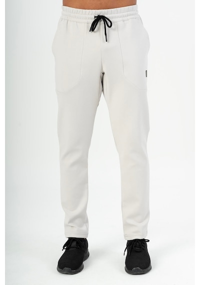 Maraton Sportswear Regular Erkek Dar Paça Basic Gümüş Gri Eşofman Altı 22480-gümüş Gri Açık Gri