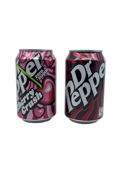 Dr Pepper Karışık + Kiraz Aromalı Gazlı İçecek 330 Ml - Tadım Seti