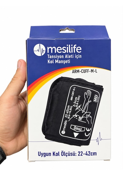 Mesilife Arm-cuff-m-l Tansiyon Aleti Kol Manşeti 22-42 Cm Ayarlanabilir Ölçüm Manşeti