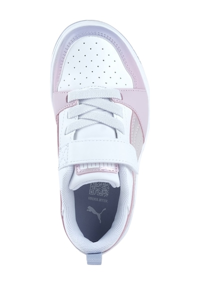 Puma Rebound V6 Çocuk Spor Ayakkabı 400594-01 Çok Renkli