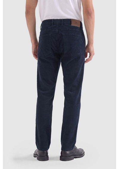 Bisse Lacivert İnce Fitilli Kadife Erkek Pantolon Pns26k26201 K39