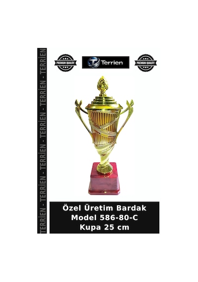Özel Üretim Bardak Model 586-80-c Kupa 25 Cm