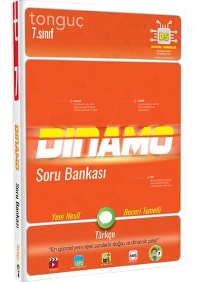 7.Sınıf Dinamo Türkçe Soru Bankası -  Tonguç Akademi