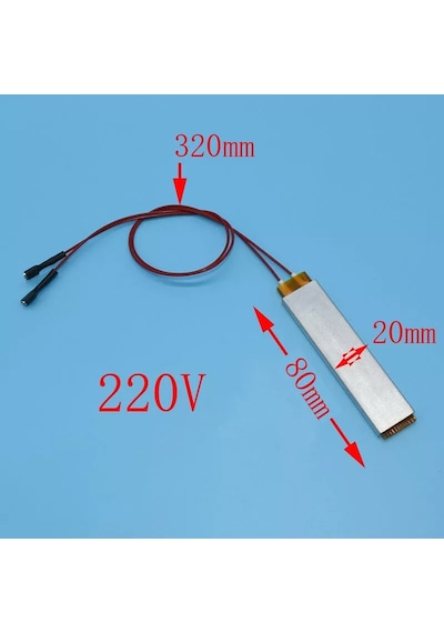Ptc Isıtıcı 220V Alüminyum Alaşımlı Seramik Isıtıcı Kuluçka