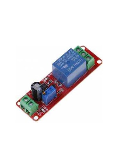 Robodünya-Ne555 Zaman Ayarlı Röle Modülü 5V