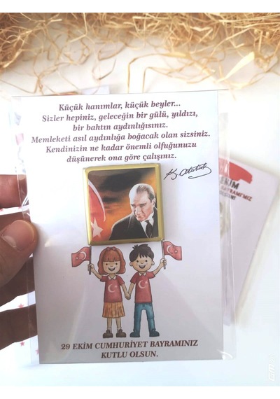 Farklı Market 29 Ekim Cumhuriyet Bayramı Çikolatası Hediyesi 20 Adet