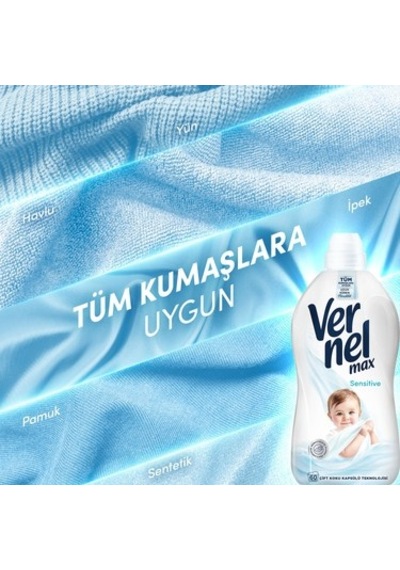 1.44l Konsantre Çamaşır Yumuşatıcısı 60 Yıkama 100'lü Set