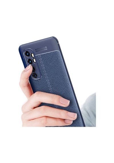 Xiaomi Mi Note 10 Lite Kılıf Zore Niss Silikon Kapak Kırmızı