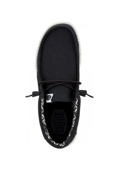 Black White Sneaker Günlük Erkek Hd.40700 Hey Dude Wally Canvas 66 Black/white Black White Beyaz - Siyah Black White Sneaker Günlük Erkek Hd.40700 Hey Dude Wally Canvas 66 Black/white Black White Beyaz - Siyah