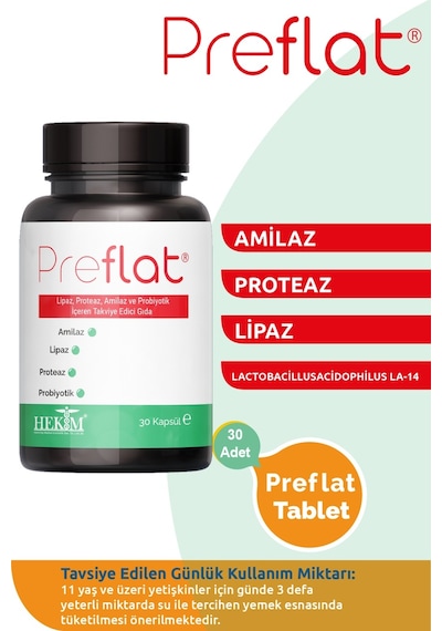 Preflat 30kapsül