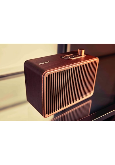Philips Tavs500/00 Retro Tasarımlı, 10 Saat Çalma Süreli, Taşınabilir Bluetooth Hoparlör