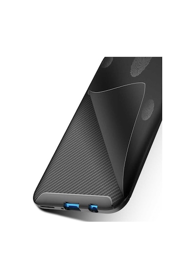 Huawei P20 Lite 2019 Kilif Karbon Silikon Case 389569443