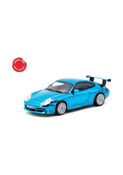 Tarmac Works 1/64 Porsche 911 Gt3 Type 996 Light Blue Std