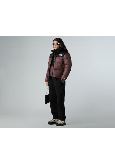 The North Face W 1996 Retro Nuptse Jacket Kadın Outdoor Montu 700 Dolgu Kaz Tüyü Nf0a3xeocaı1 Gri Gri