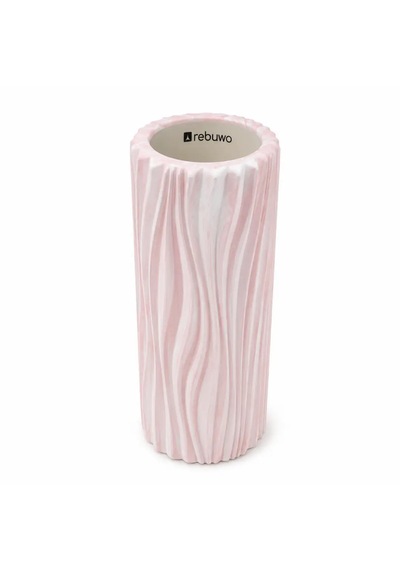 Rebuwo Eva Roller Pembe Beyaz Desenli Beyaz - Pembe