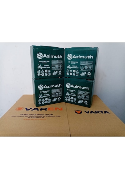 Azimuth 12v 24 Ah Amper Elektrikli Bisiklet Aküsü-
