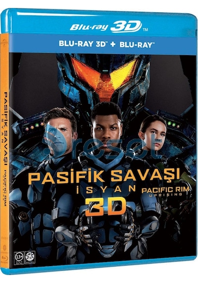 Pacific Rim Uprising - Pacifik Savaşı Isyan 3D+2D Blu-Ray 2 Disk