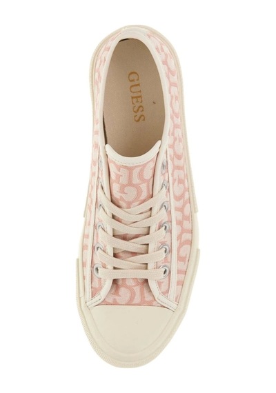Guess Kadın Pembe Carey Logolu Sneaker Pembe