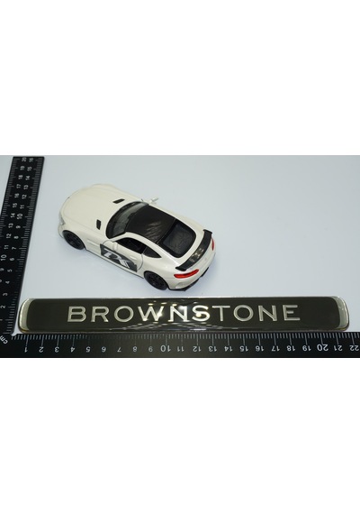 Dk Tuning Brownstone Siyah Bagaj Logo Land Rover İle Uyumlu