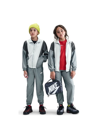 Nike K Nsw Tracksuıt Wvn Fz Gri Erkek Çocuk Eşofman Takımı Hq9314-084