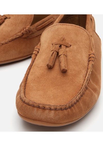Hotiç Erkek Süet Deri Taba Püskül Detaylı Günlük Loafer 02ayh305540a370 Taba