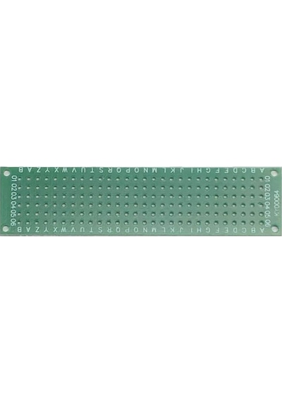 Koodmax 2 Adet 2x8cm Proto Pcb Delikli Pertenaks Prototip Deney Kartı Delikli Plaket Pertinaks