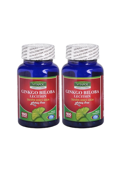 Vitapol Ginkgo Biloba Lecithin 2x100 Softgel