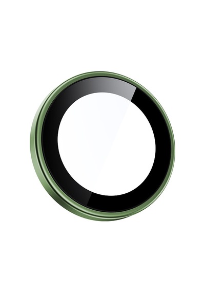 Apple Uyumlu   iPhone 17 Benks Glass Warrior Cam Kamera Lens Koruyucu Açık Yeşil