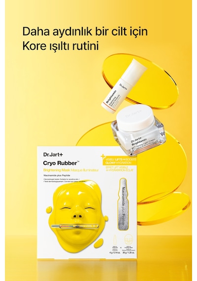 Cryo Rubber Aydınlatıcı Maske 40gm/1.4oz Niasinamid