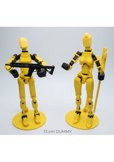Dummy13 Hareketli Figur Kadın Ve Erkek Set Robbot
