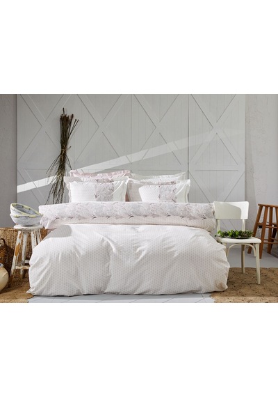 Apricitas Home Grace Pink Çift Kişilik Nevresim Takımı