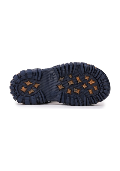 Kiko Kids Erkek Çocuk Sandalet Arz 2358 Petrol - Sarı