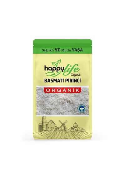 Mhs Happylife Organik Basmati Pirinç 500 Gr 500 G
